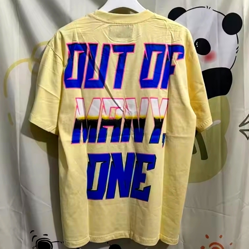 Brandy Melville Yellow Graphic Tee
